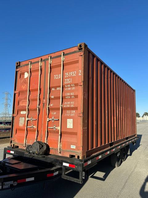 20' Used Cargo Worthy Container
